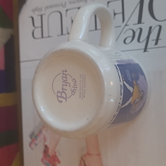 VINTAGE 1968 MORTON SALT 150 YEARS COMMEMORATIVE MUG - Picture 5 of 6